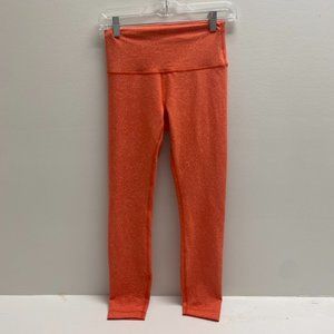 Lululemon Wunder Train Leggings Size 6, Orange